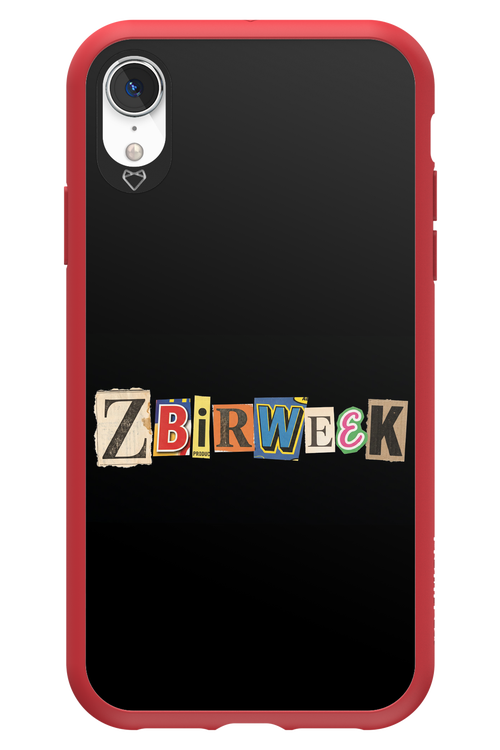 Zbirweek (black) 2.0 - Apple iPhone XR
