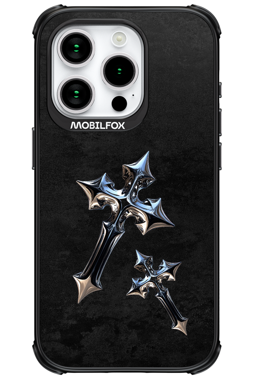 Chrome Crosses 2.0 - Apple iPhone 15 Pro