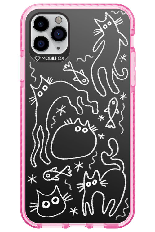 CHALK_CATS 2.0 - Apple iPhone 11 Pro Max