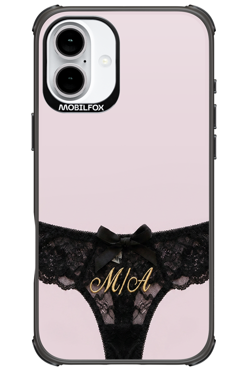 Black Panties 2.0 - Apple iPhone 16 Plus