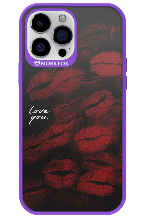 LOVE U BLACK 2.0 - Apple iPhone 13 Pro Max