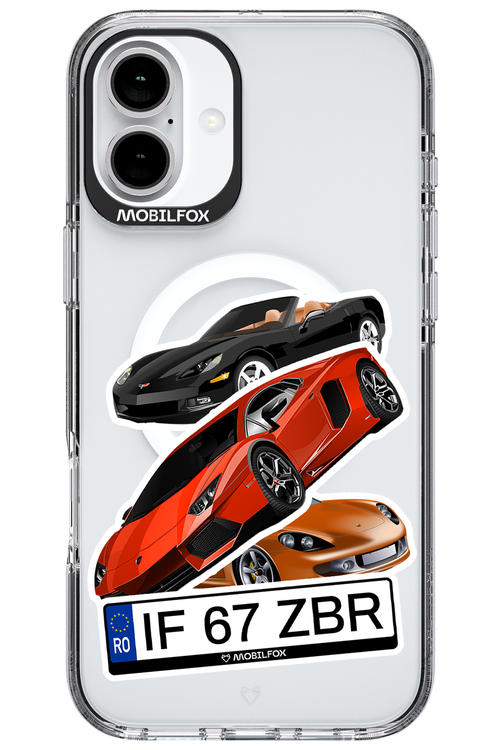 Car Sticker 2.0 - Apple iPhone 16 Plus