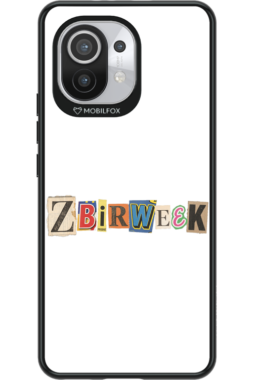 Zbirweek (white) 2.0 - Xiaomi Mi 11 5G