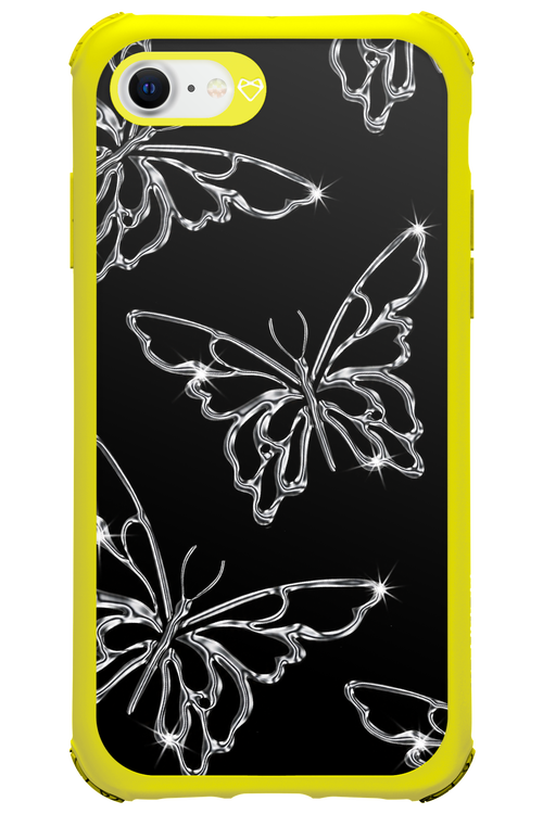 Silver Butterfly 2.0 - Apple iPhone 7