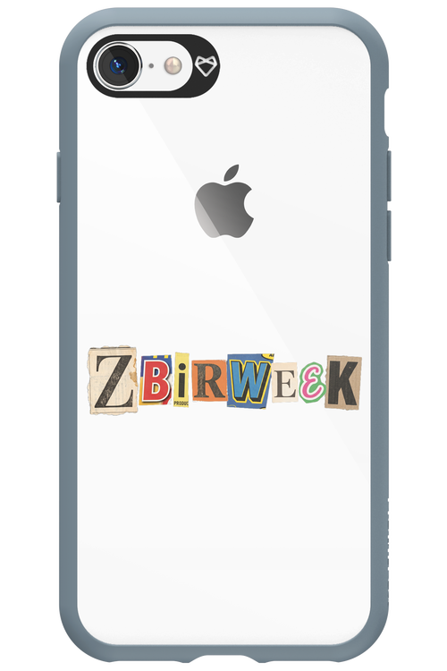 Zbirweek (transparent) 2.0 - Apple iPhone 8