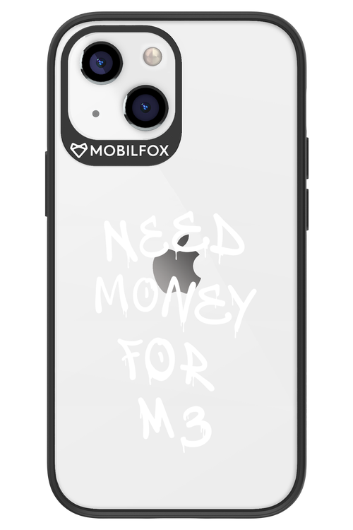 Need M3 Transparent White - Apple iPhone 13 Mini