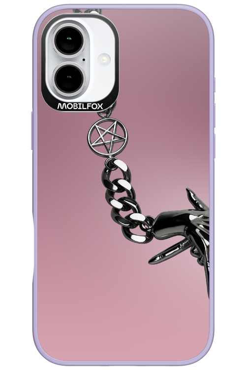 Chain stanga roz 2.0 - Apple iPhone 16 Plus