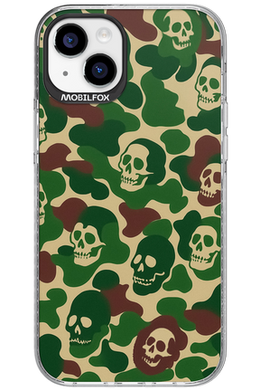 Camo Skull - Apple iPhone 15 Plus