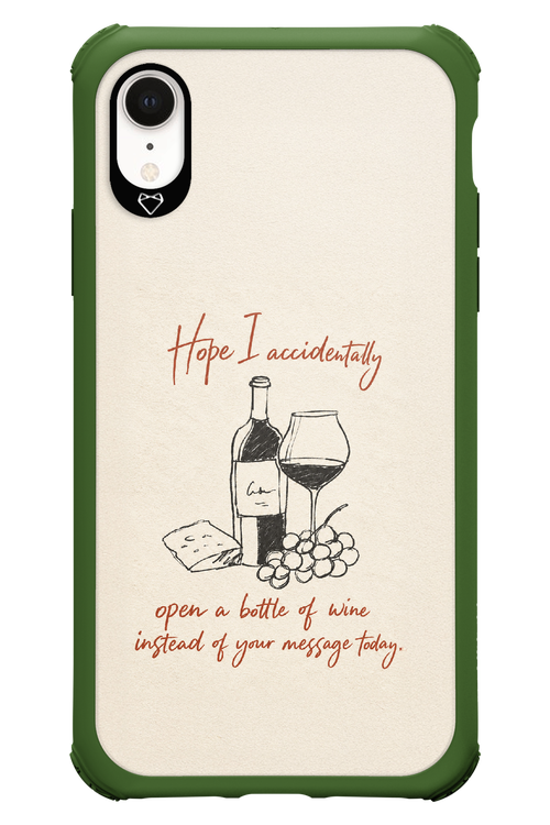 Bottle of wine 2.0 - Apple iPhone XR