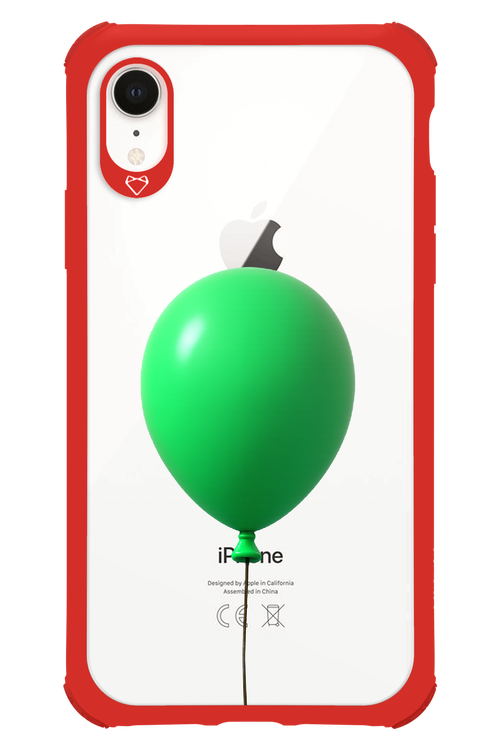 Green Balloon - Apple iPhone XR