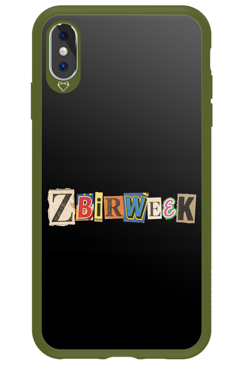 Zbirweek (black) 2.0 - Apple iPhone XS Max