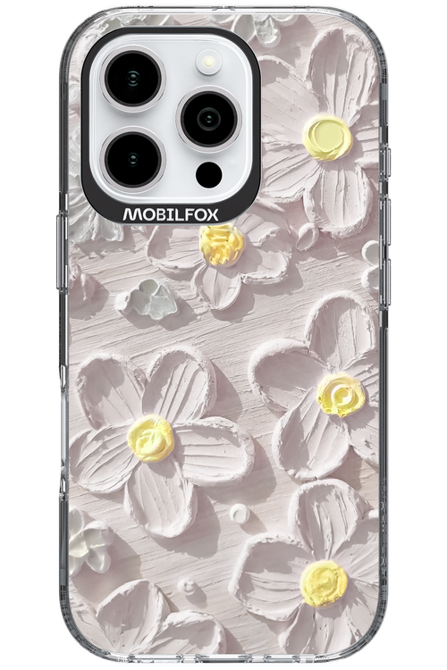 White Flowers 2.0 - Apple iPhone 16 Pro