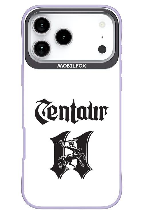 Centaur Logo White 2.0 - Apple iPhone 17 Pro Max