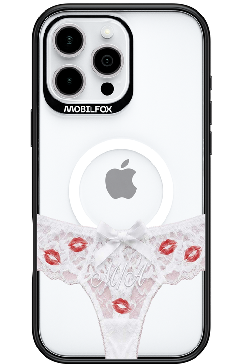 White Panties Transparent 2.0 - Apple iPhone 16 Pro Max