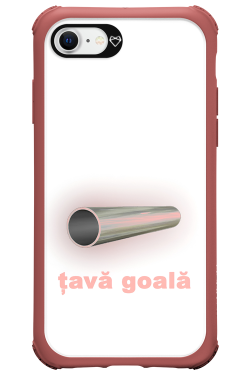 Țavă Goală Pink - Apple iPhone 8
