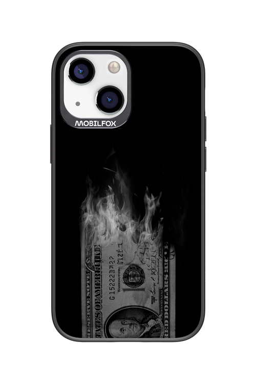 Money Burn B&W 2.0 - Apple iPhone 13 Mini