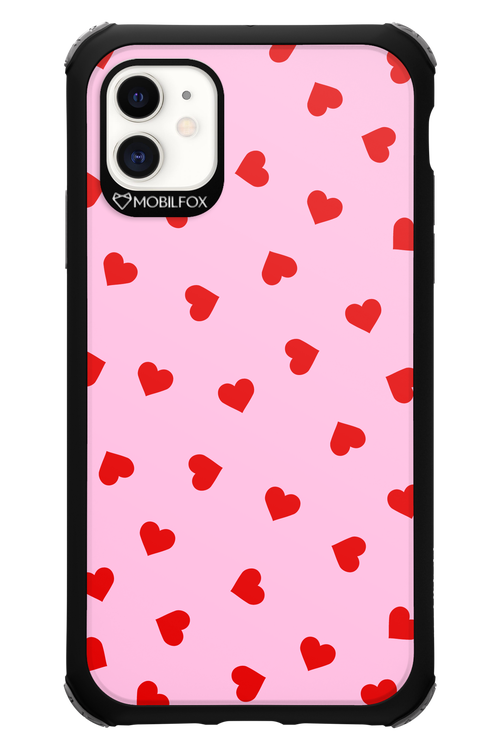 Sprinkle Heart Pink - Apple iPhone 11