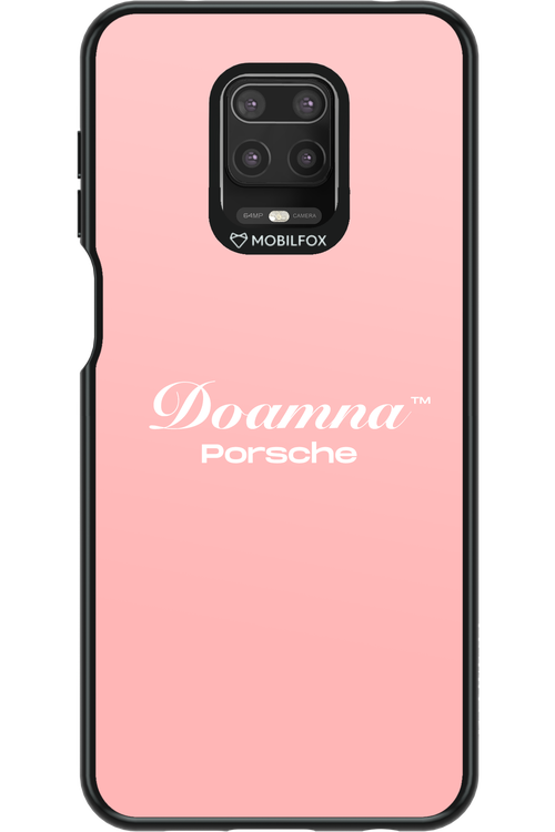 Doamna Porsche (pink) - Xiaomi Redmi Note 9 Pro