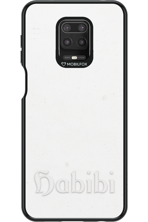 Habibi White on White - Xiaomi Redmi Note 9 Pro
