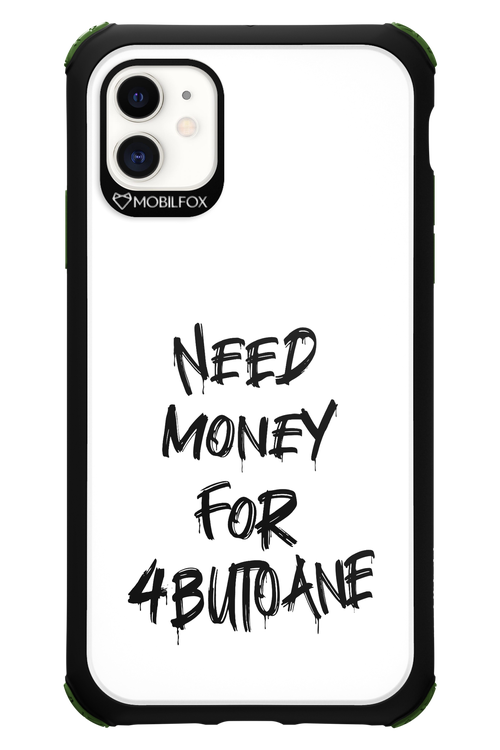 Need Money For Butoane Black - Apple iPhone 11