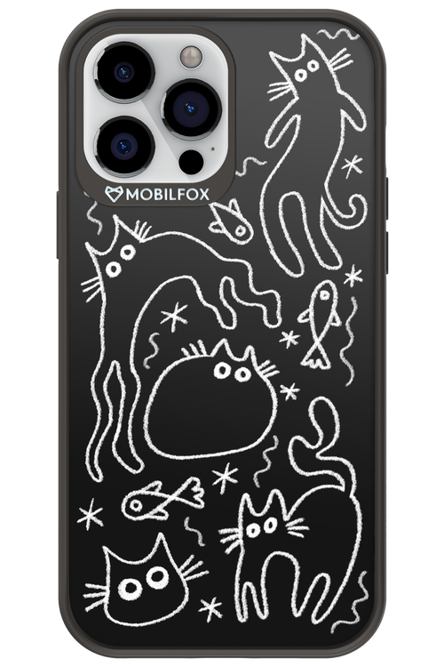 CHALK_CATS 2.0 - Apple iPhone 13 Pro Max