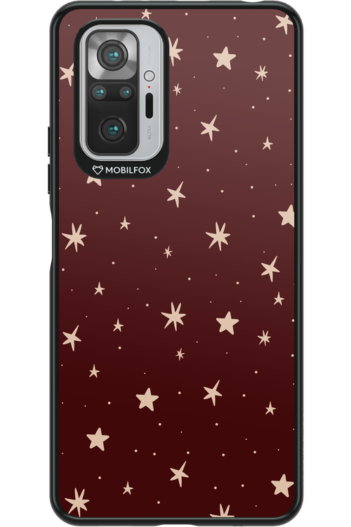 Burgundy Stars - Xiaomi Redmi Note 10 Pro