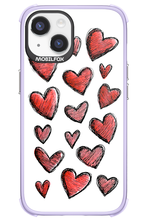 Red Love - Apple iPhone 14