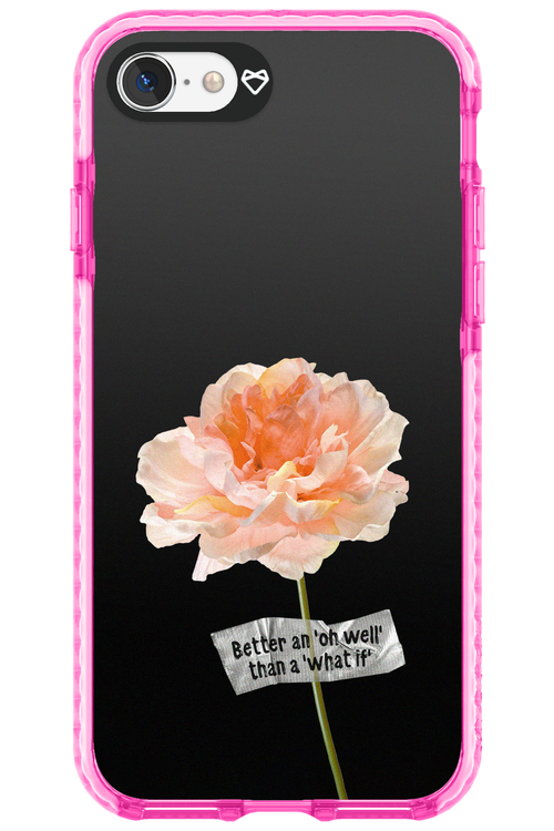 Flower Black - Apple iPhone 7