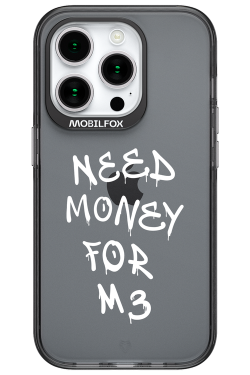 Need M3 Transparent White - Apple iPhone 15 Pro