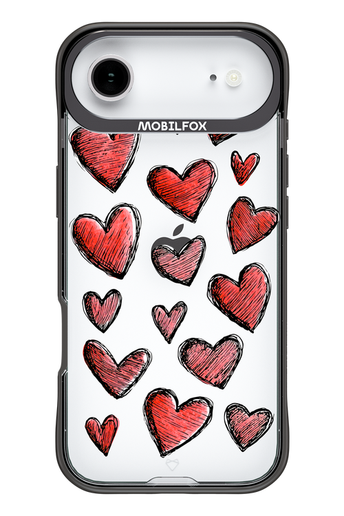 Red Love Transparent 2.0 - Apple iPhone 17 Air