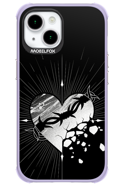 Fehér Szív 2.0 - Apple iPhone 15
