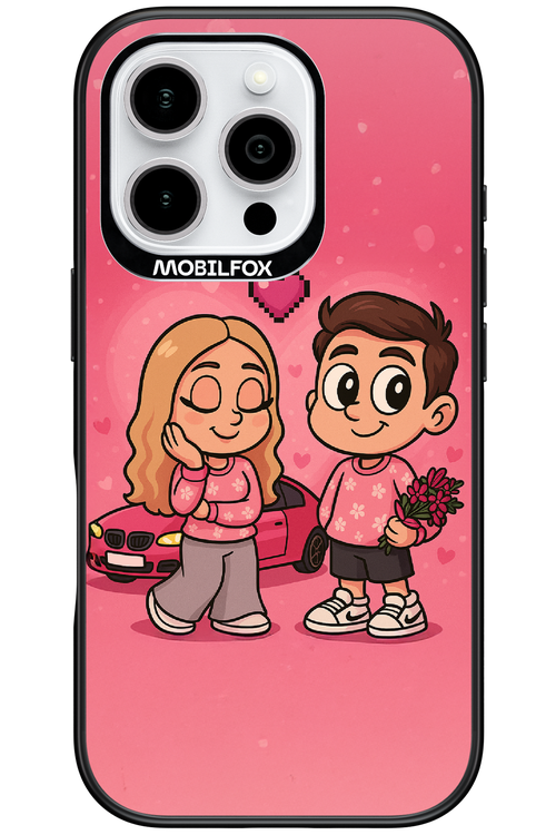 Pink Amour 2.0 - Apple iPhone 16 Pro