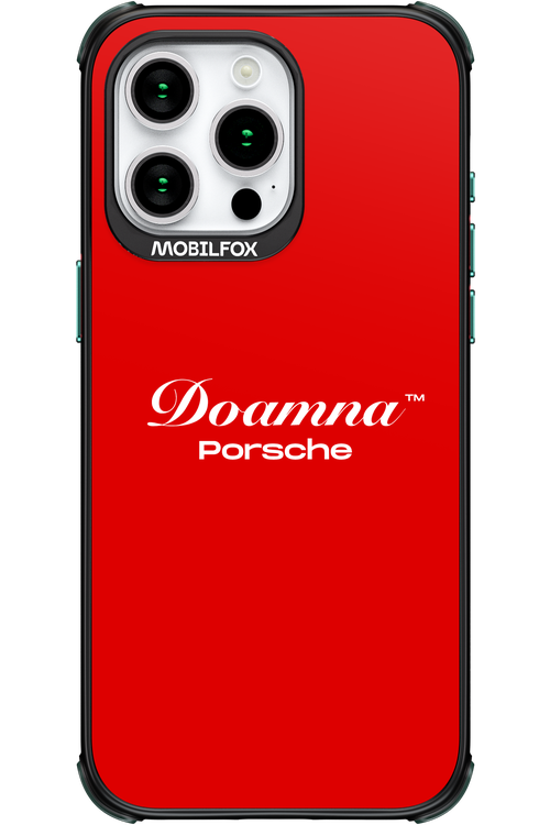 Doamna Porsche (red) - Apple iPhone 15 Pro Max