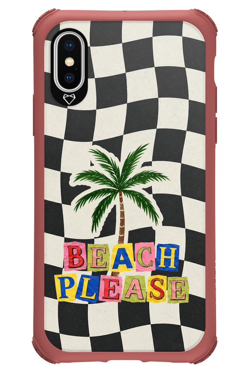 BEACH PLEASE 2.0 - Apple iPhone X