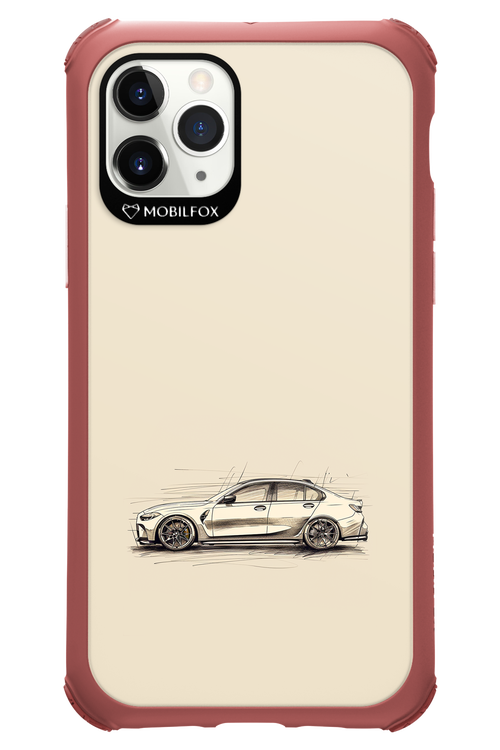 Sketch Car - Apple iPhone 11 Pro