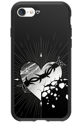 Fehér Szív - Apple iPhone 7