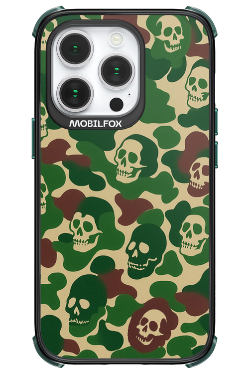 Camo Skull - Apple iPhone 14 Pro