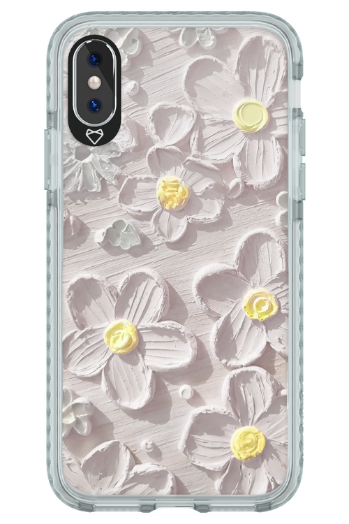 White Flowers 2.0 - Apple iPhone XS