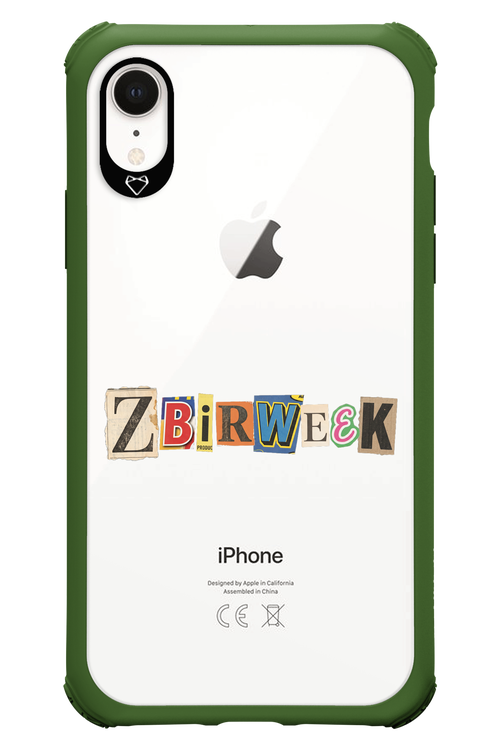 Zbirweek (transparent) 2.0 - Apple iPhone XR