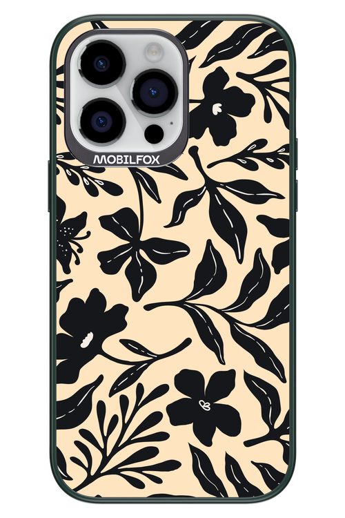 Black Flowers 2.0 - Apple iPhone 14 Pro Max