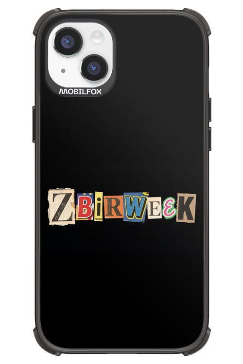 Zbirweek (black) 2.0 - Apple iPhone 14 Plus