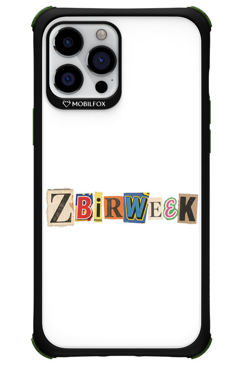 Zbirweek (white) 2.0 - Apple iPhone 12 Pro Max