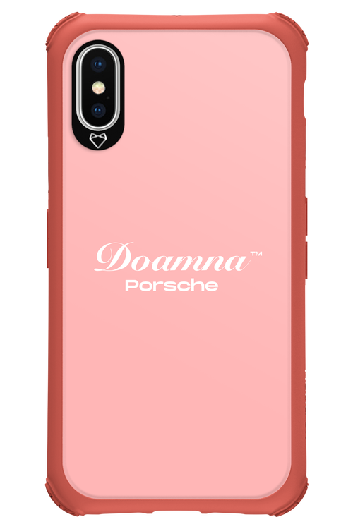 Doamna Porsche (pink) - Apple iPhone X