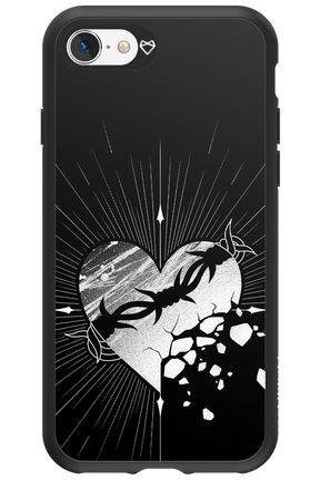 Fehér Szív - Apple iPhone SE 2022