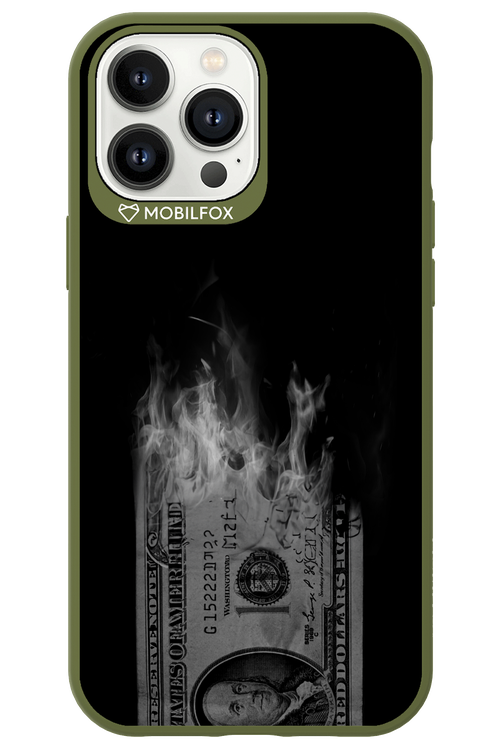 Money Burn B&W 2.0 - Apple iPhone 13 Pro Max