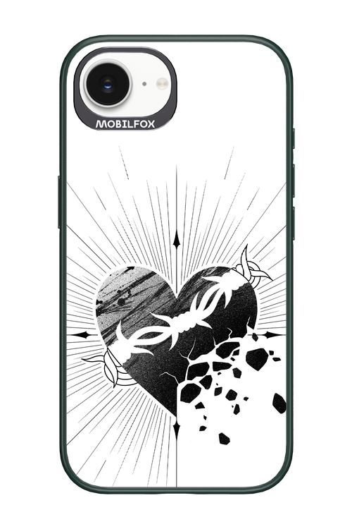 Fekete Szív - Apple iPhone 16e