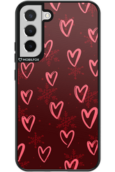 Christmas Hearts - Samsung Galaxy S22+