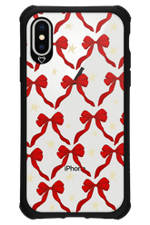 Bow & Stars (Transparent) - Apple iPhone XS