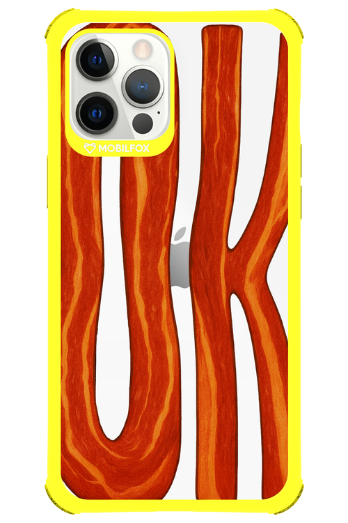 O K (Transparent) - Apple iPhone 12 Pro Max