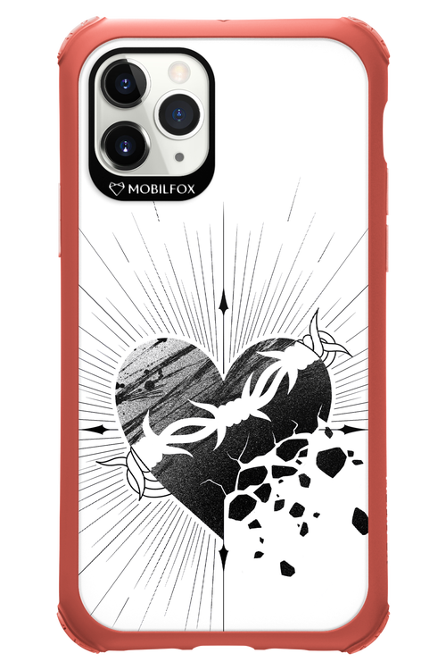 Fekete Szív 2.0 - Apple iPhone 11 Pro